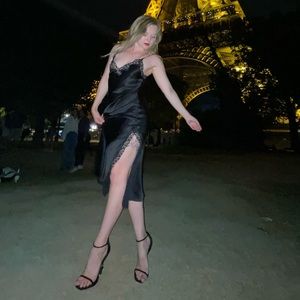 NEW Saint Laurent Paris Opyum Sandals Heels YSL